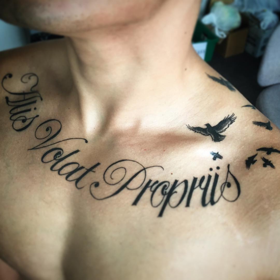 word tattoos for men 0062