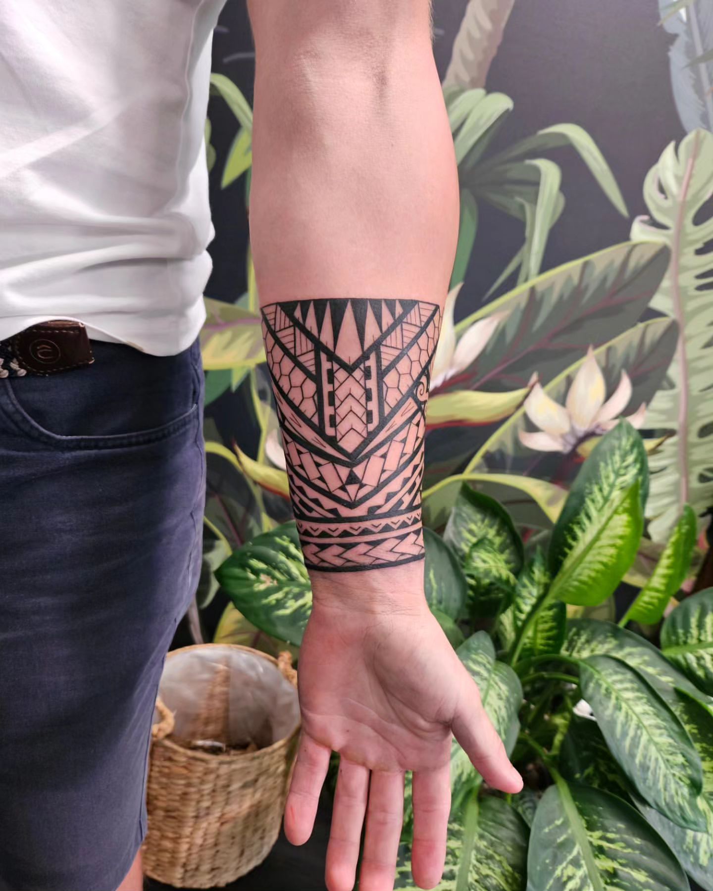 wrist band tattoos for men 0014