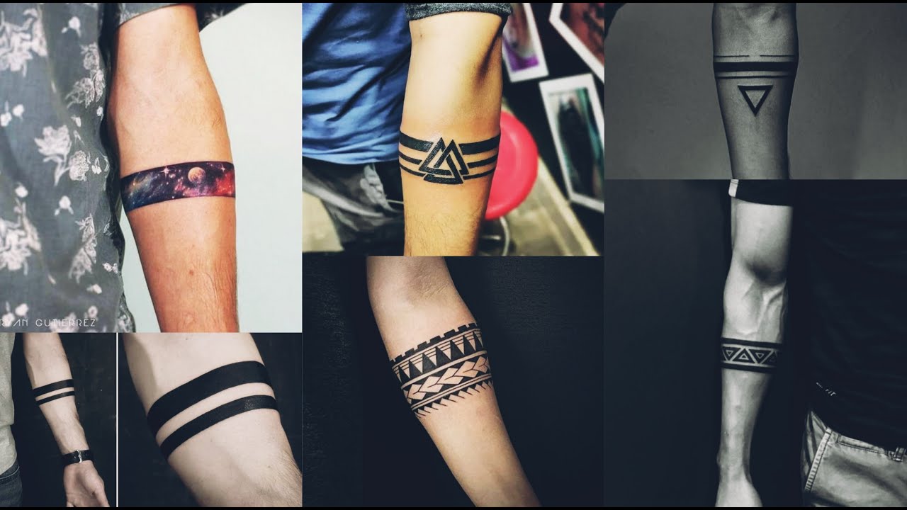 wrist band tattoos for men 0025