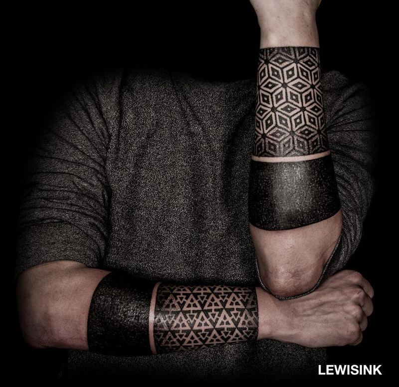 wrist band tattoos for men 0029