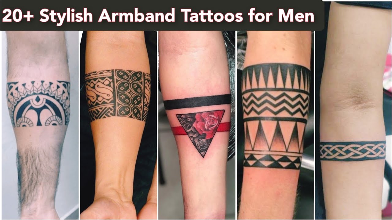 wrist band tattoos for men 0033