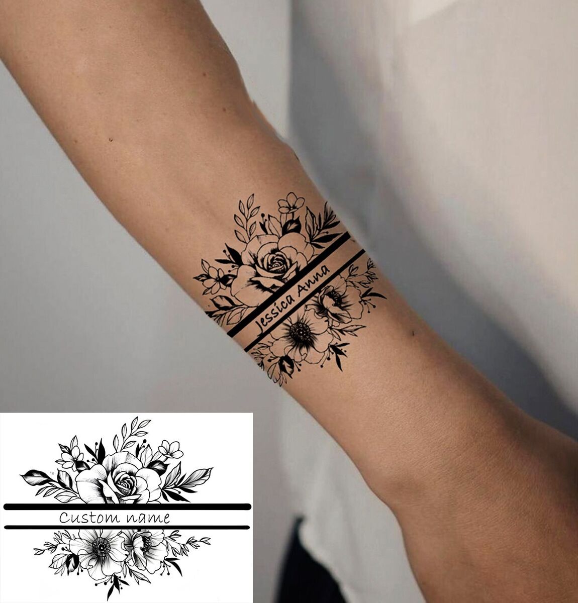 wrist band tattoos for men 0048