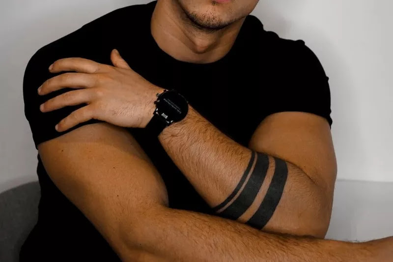 wrist band tattoos for men 0049