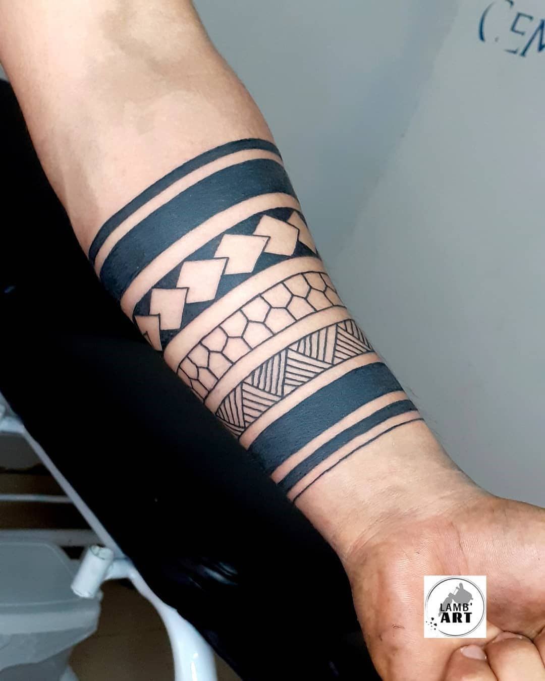 wrist band tattoos for men 0056