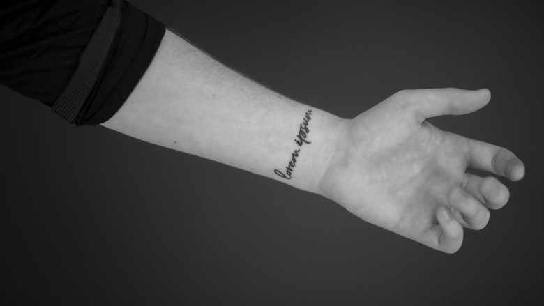 wrist band tattoos for men 0076