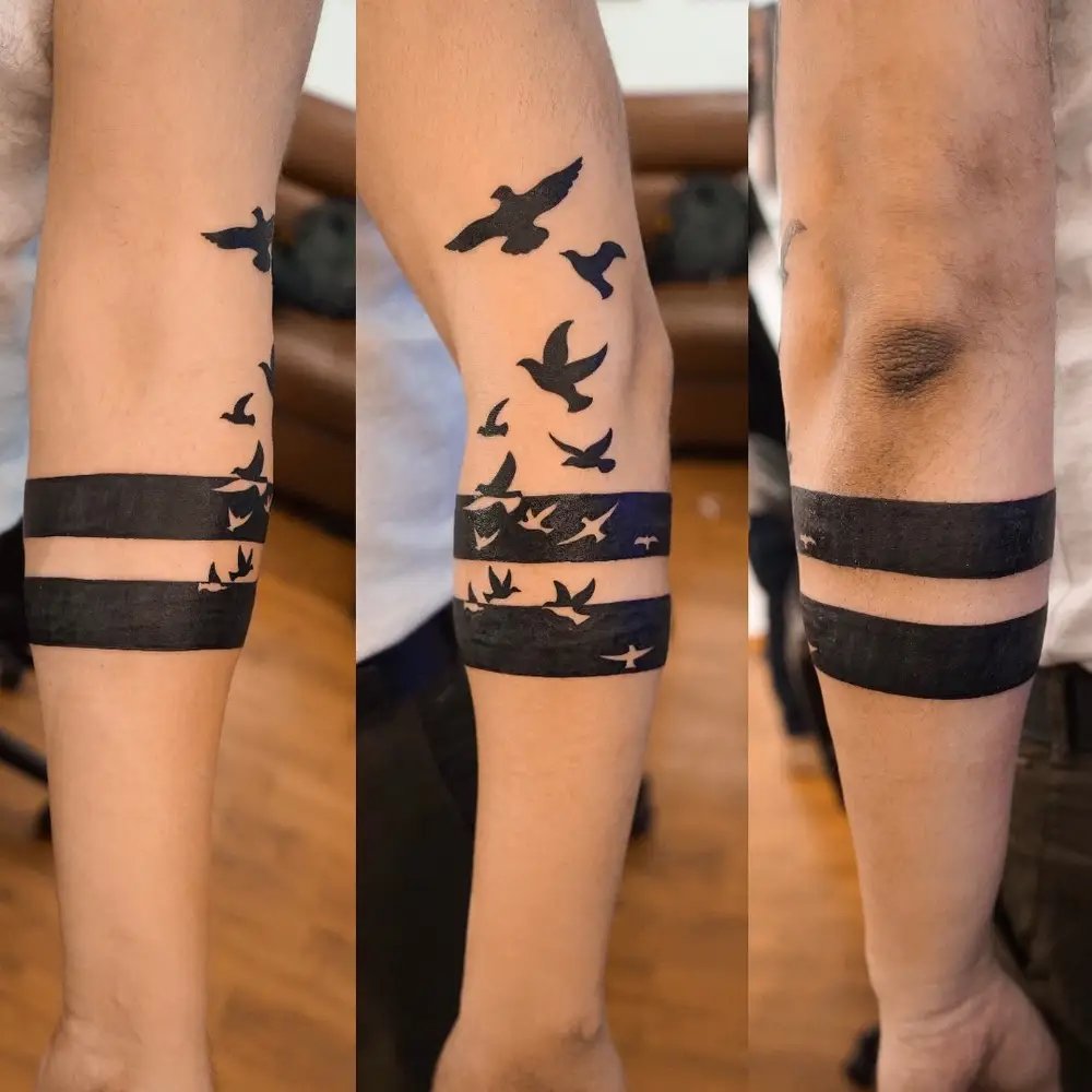 wrist band tattoos for men 0083