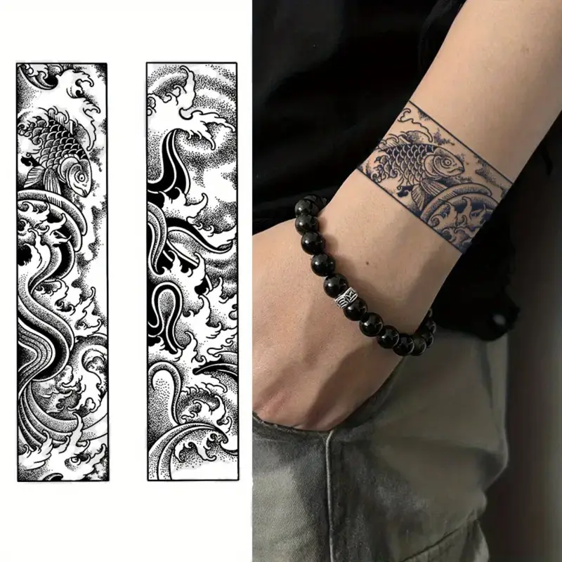 wrist band tattoos for men 0086