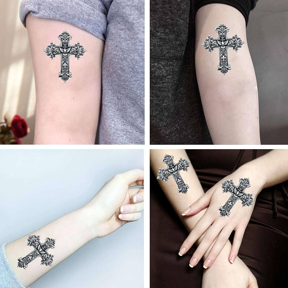 wrist Cross tattoos for men 0017