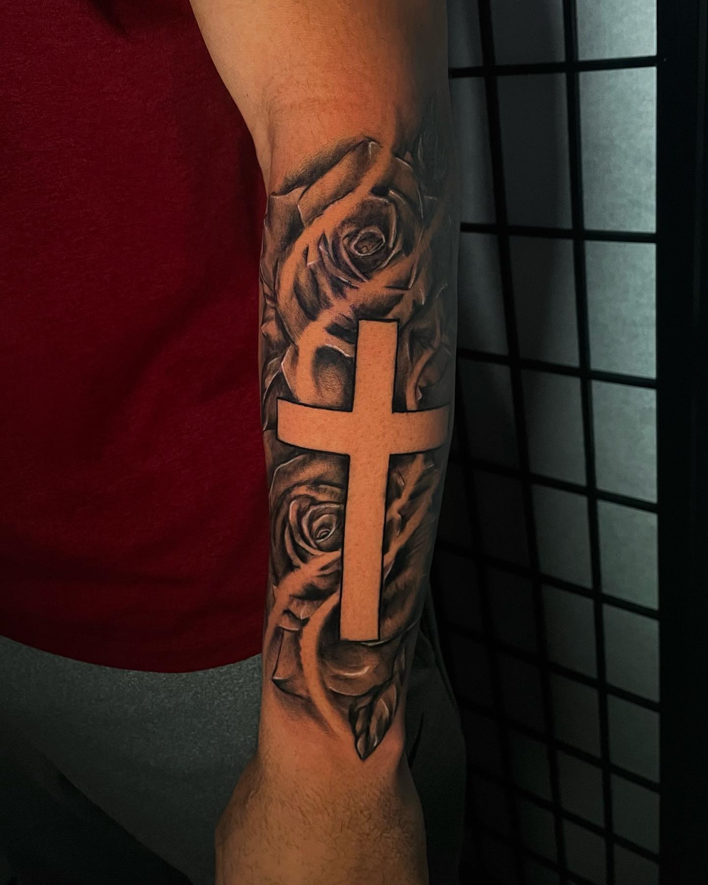 wrist Cross tattoos for men 0068