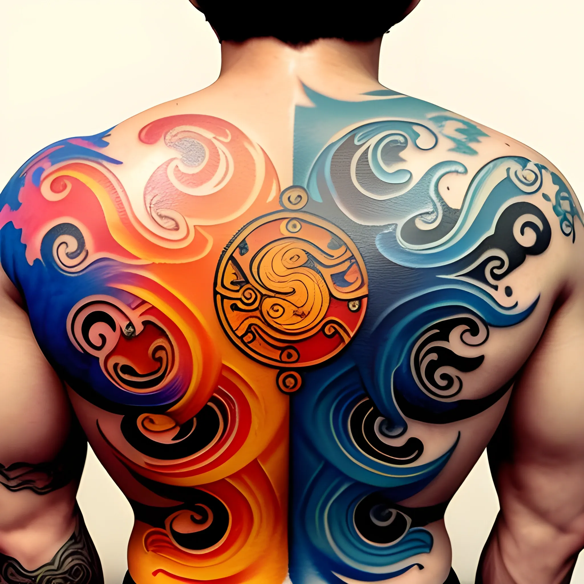 Yin Yang tattoos for men 0026