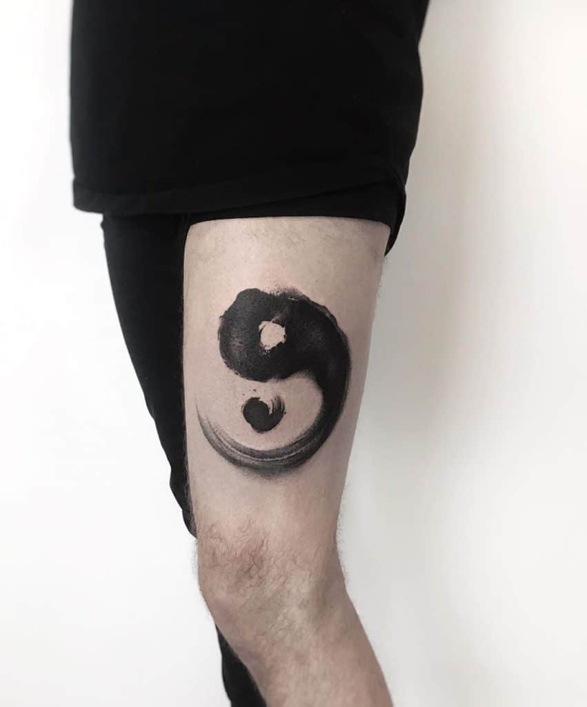 Yin Yang tattoos for men 0030