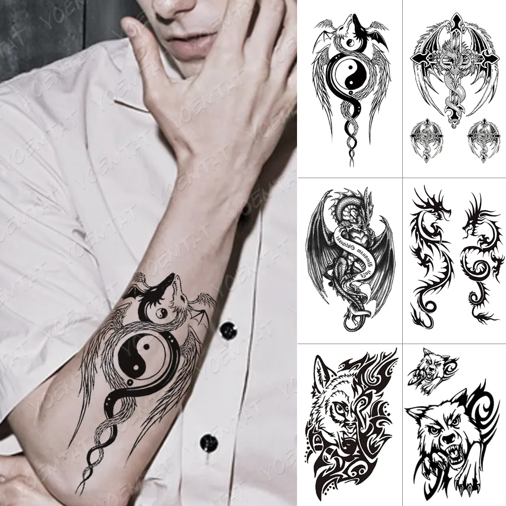 Yin Yang tattoos for men 0042