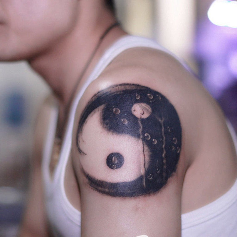 Yin Yang tattoos for men 0046