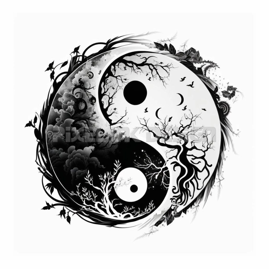 Yin Yang tattoos for men 0049