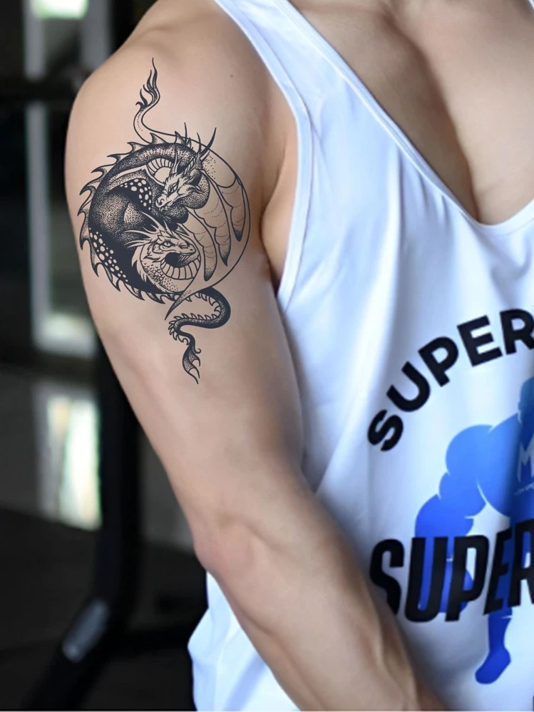 Yin Yang tattoos for men 0051