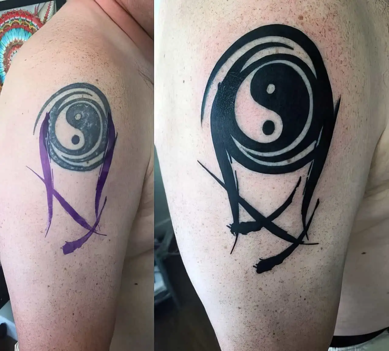 Yin Yang tattoos for men 0055