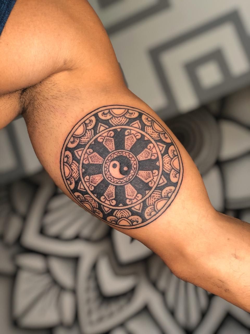 Yin Yang tattoos for men 0058