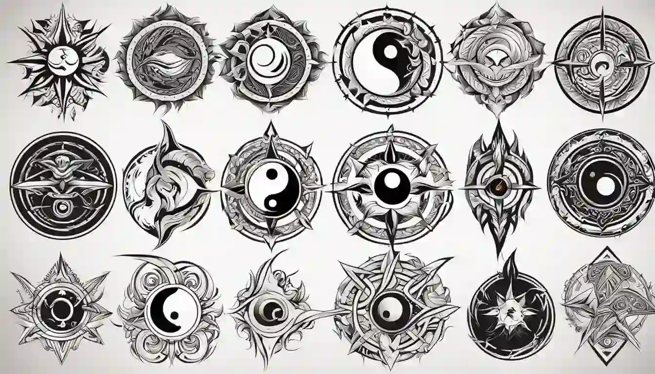 Yin Yang tattoos for men 0065