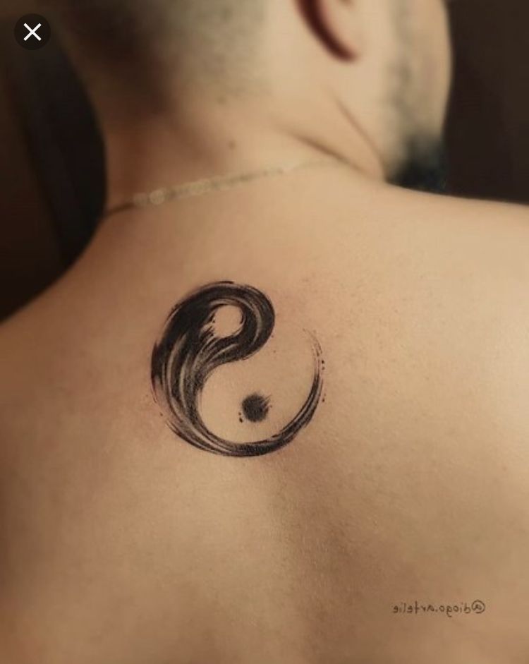 Yin Yang tattoos for men 0072