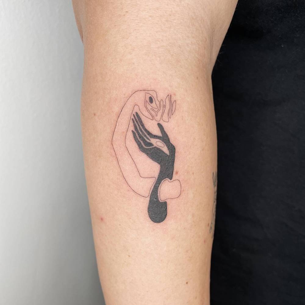 Yin Yang tattoos for men 0084