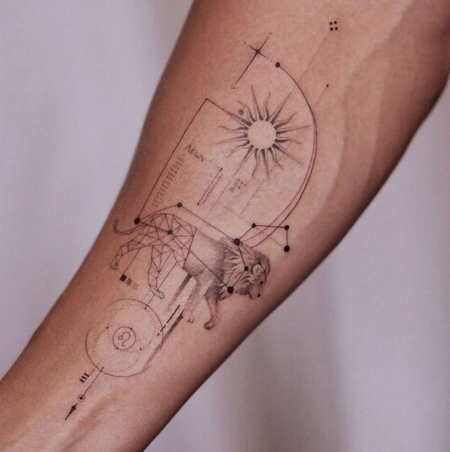 zodiac constellation tattoos for men