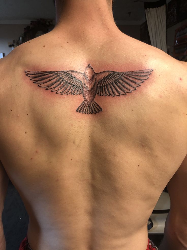 Effortless bird neck tattoos for men to express your unique style and personality