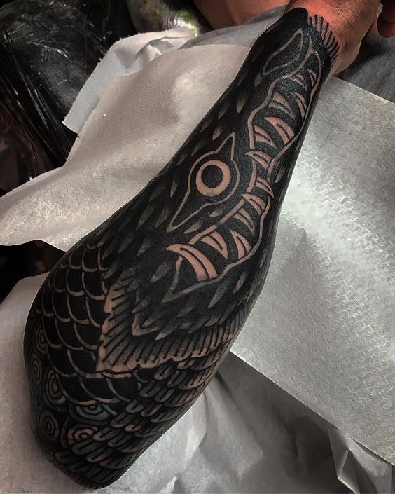 Black Culture tattoos for men offering traditional designs with deep meaning