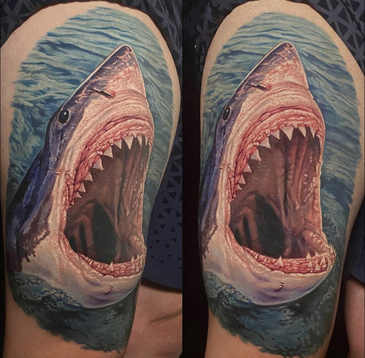 Trendy shark tattoos for men that showcase your adventurous spirit and style