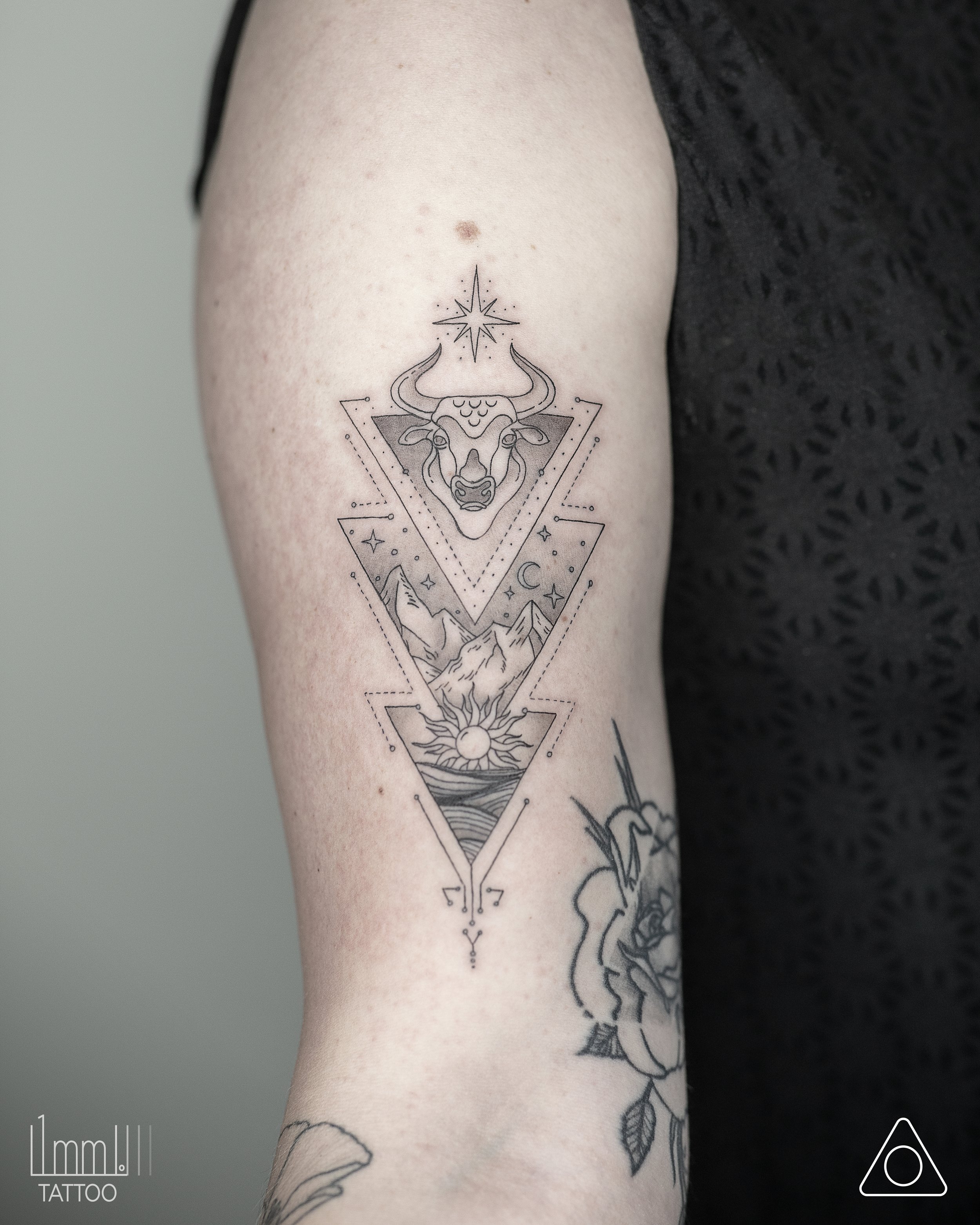 Classic Taurus tattoos for men that showcase strength and individuality